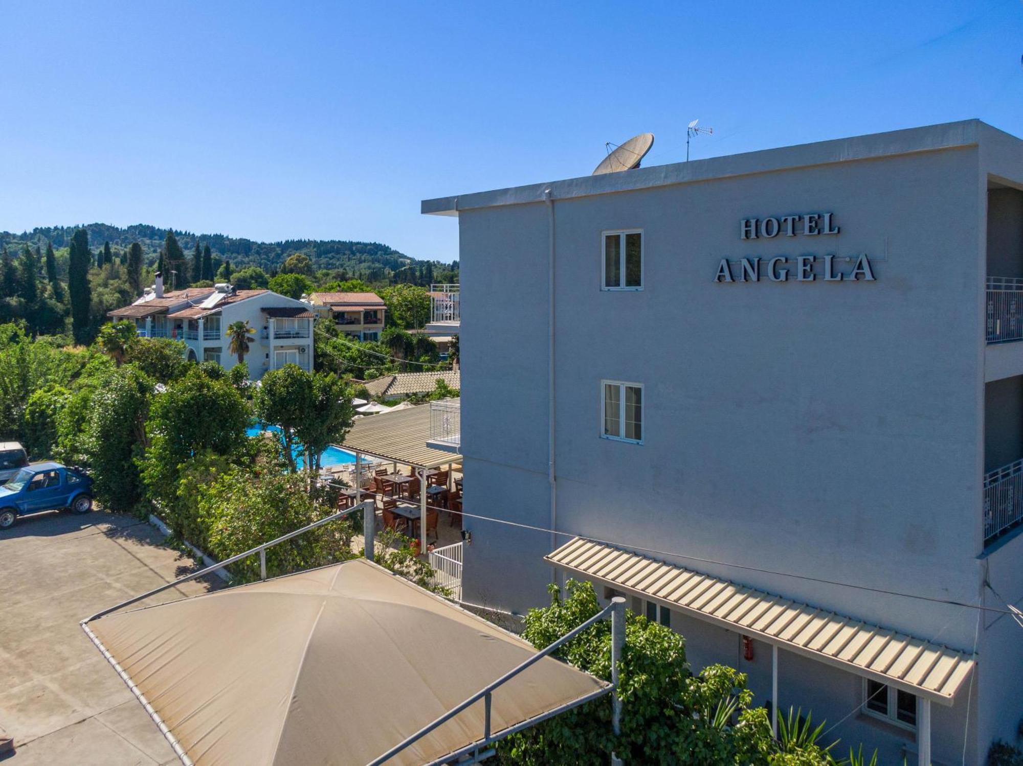 Angela Hotel & Apartments Gouvia Exteriör bild